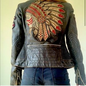 Leather Jacket Indian | Poshmark
